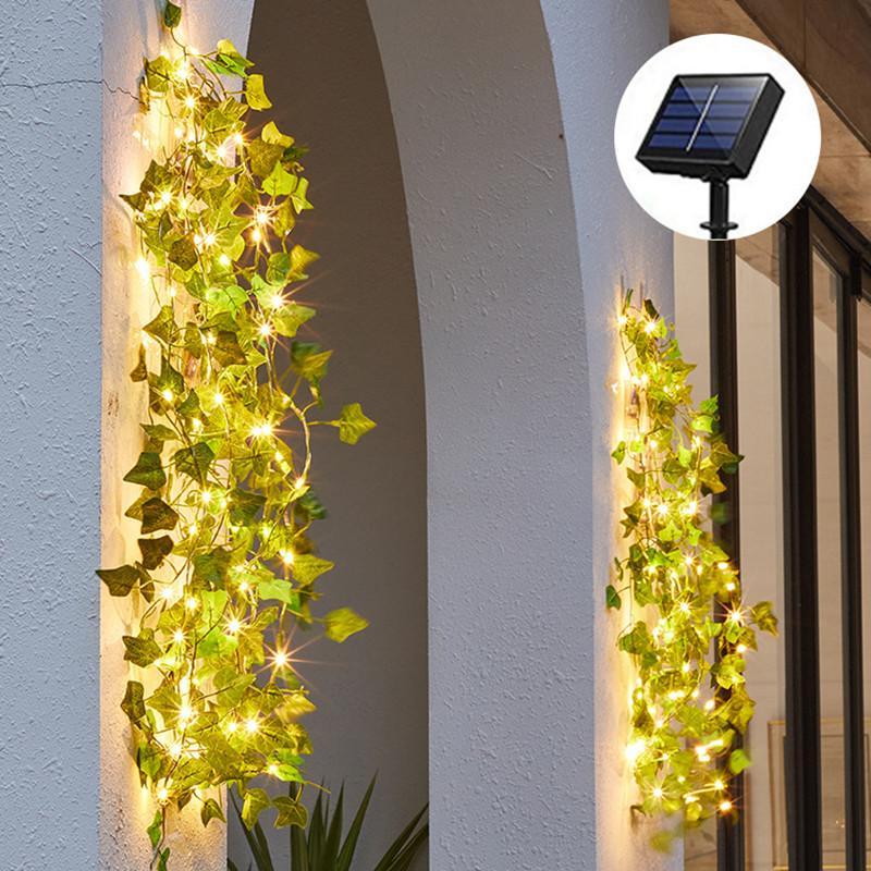 Solar Rattan Light